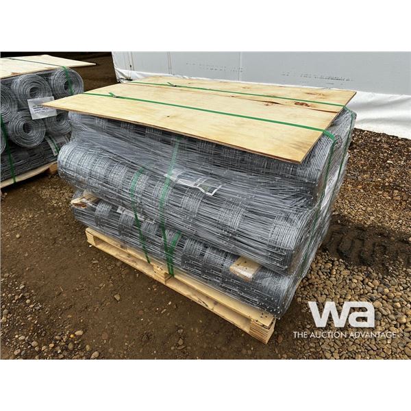 (8) 330X4 FT. Galvanized Wire Fencing