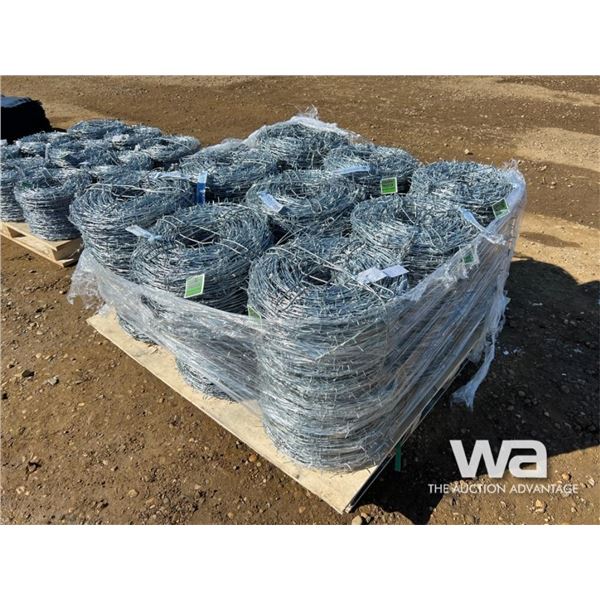 (18) Rolls Of 1320 FT. 12.5 Gauge Barbed Wire