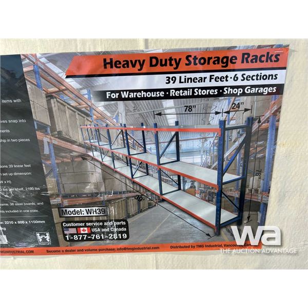 TMG 39 FT. Storage Shelving