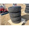 Image 2 : (4) Michelin LTX A/T LT275/70R18 Tires & Rims