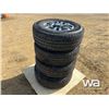 Image 3 : (4) Michelin LTX A/T LT275/70R18 Tires & Rims