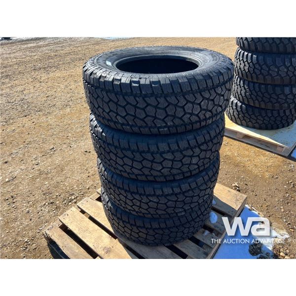 (4) Grizzly LT285/65R18 Tires