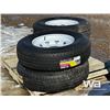 Image 3 : (4) Grizzly ST235/80R16 Trailer Tires & Rims
