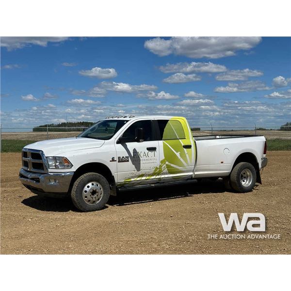 2017 DODGE RAM 3500HD SLT CREW CAB DUALLY PICKUP