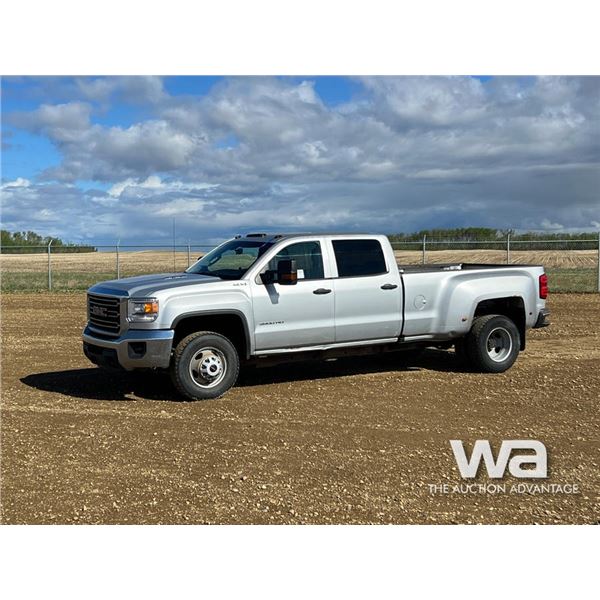 2016 GMC SIERRA  3500HD CREW CAB DUALLY PICKUP