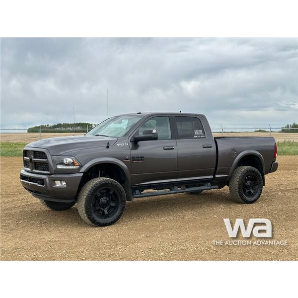 2017 DODGE RAM LARAMIE 3500HD CREW CAB PICKUP