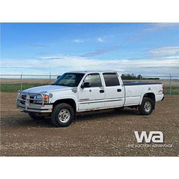 2006 GMC SIERRA 2500HD CREW CAB PICKUP