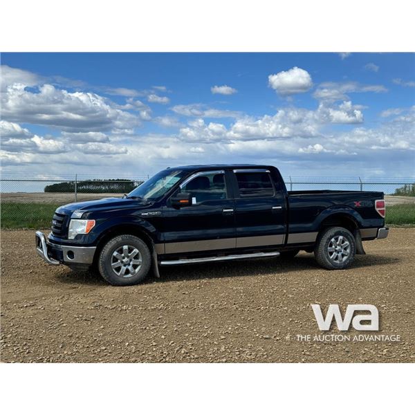 2014 FORD F150 CREW CAB 4WD PICKUP