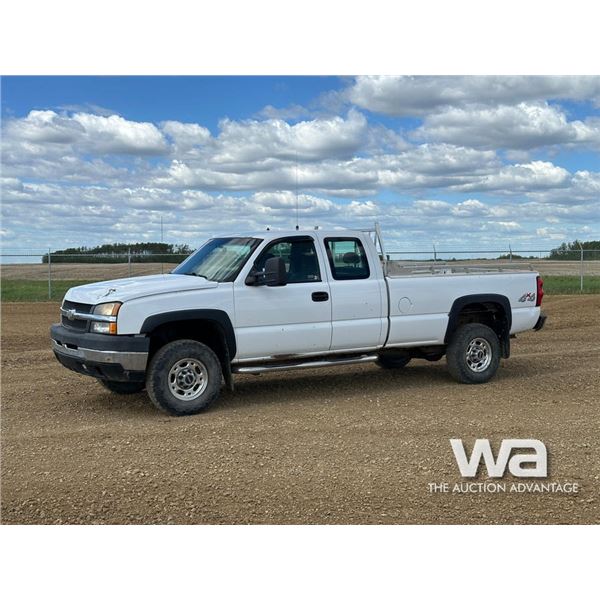 2006 CHEVROLET SILVERADO E-CAB PICKUP