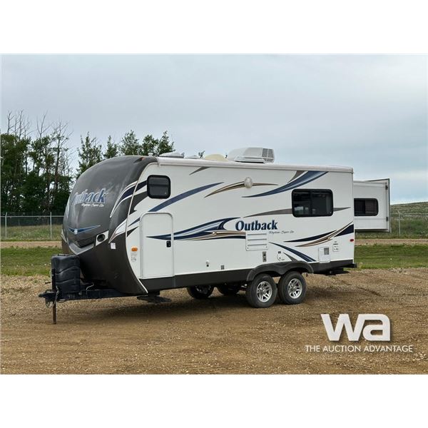 2012 OUTBACK 210RS  21 FT. T/A TRAVEL TRAILER