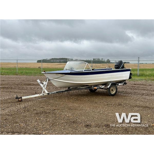 1998 STARCRAFT HOLIDAY 14 FT. BOAT