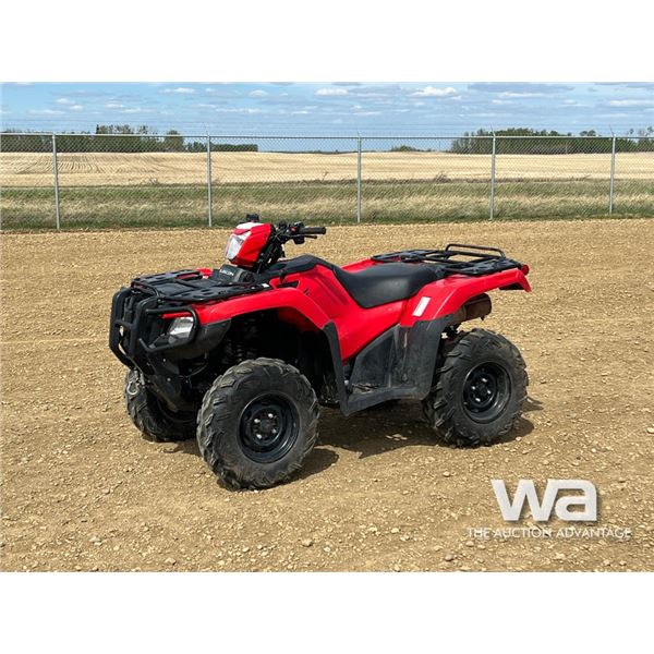 2021 HONDA FOURTRAX FOREMAN RUBICON TRX 520 ATV