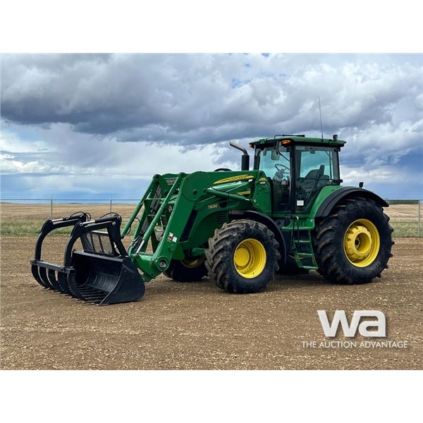 2009 JOHN DEERE 7830 MFWD TRACTOR