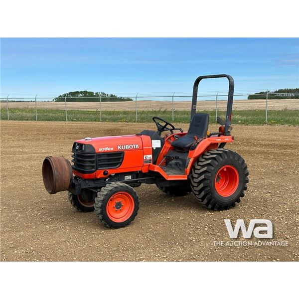 KUBOTA B7800 MFWD UTILITY TRACTOR