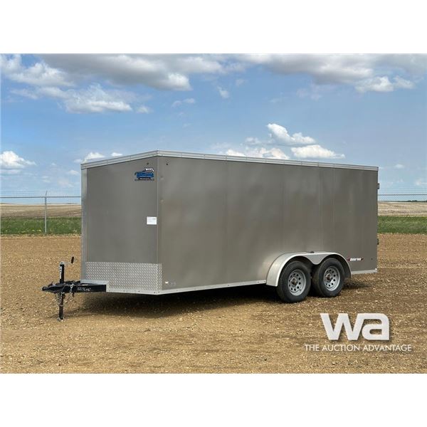 2022 WEBERLANE 16 FT. T/A ENCLOSED TRAILER