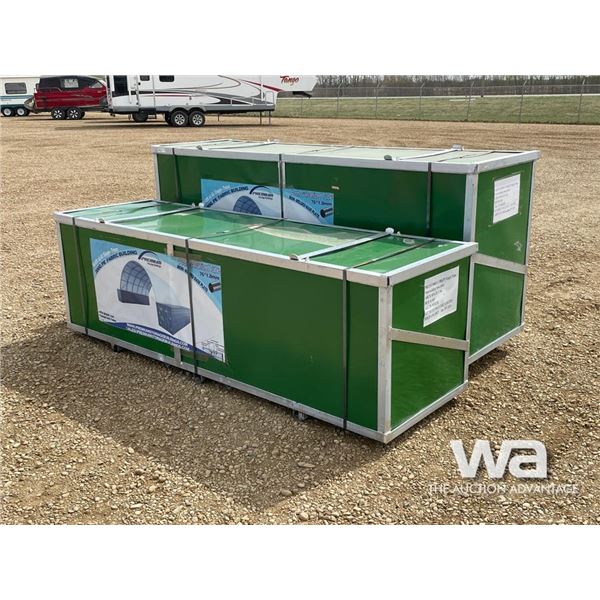 SINGLE TRUSS CONTAINER SHELTER