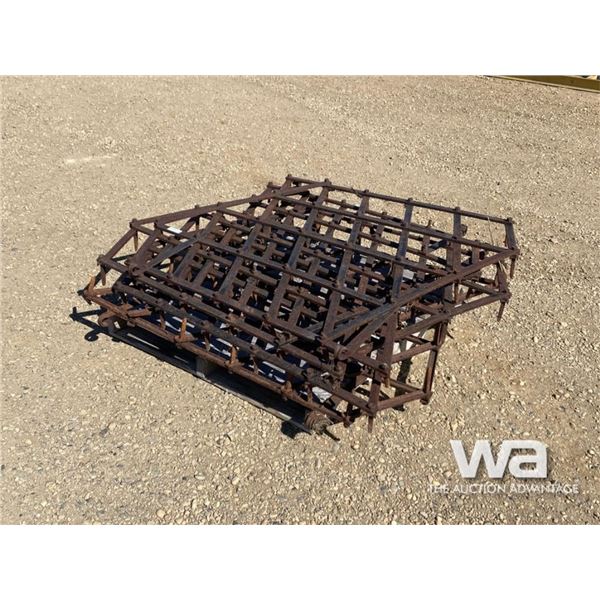 (4) 5 FT. SECTION DIAMOND HARROWS