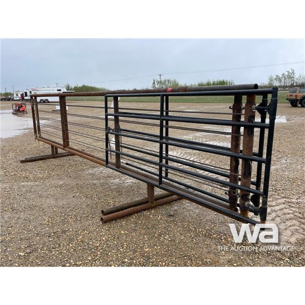 (2) 24 FT. PANELS WITH 10 FT. GATE