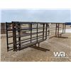 Image 4 : (2) 24 FT. PANELS WITH 10 FT. GATE