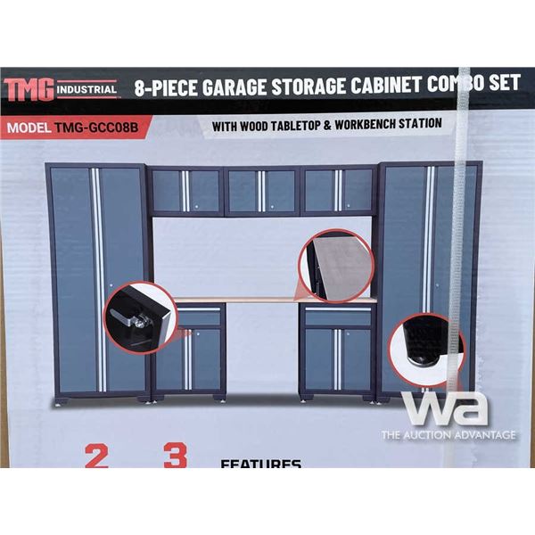 TMG (8) PCS. GARAGE STORAGE CABINET SET