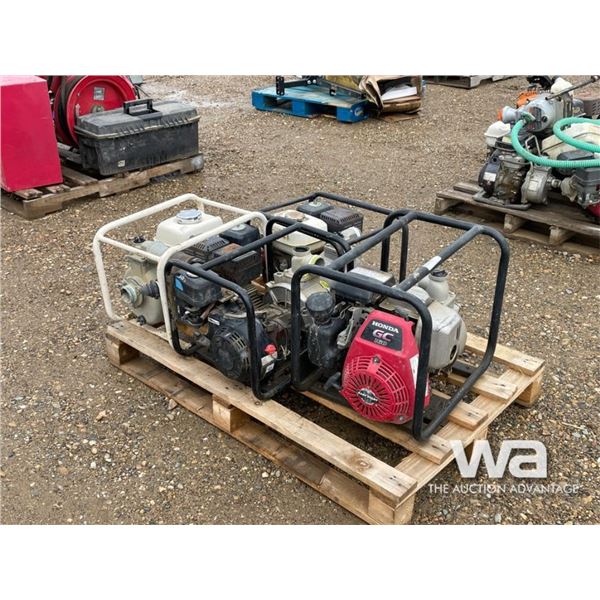 (4) CENTRIFUGAL WATER PUMPS
