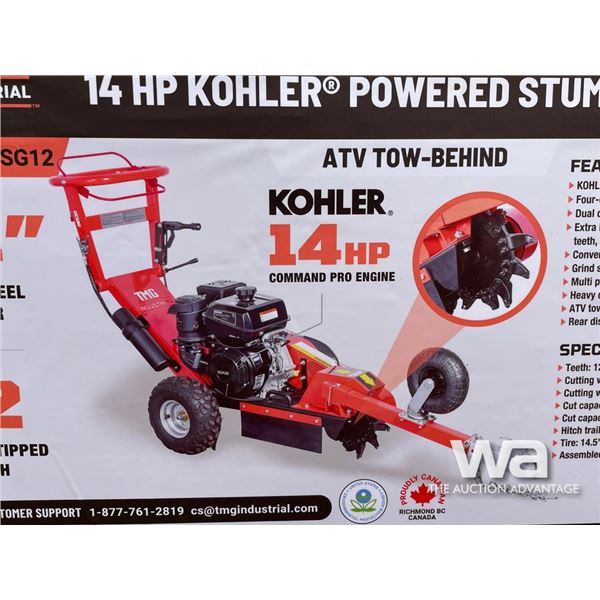 TMG KOHLER POWERED STUMP GRINDER