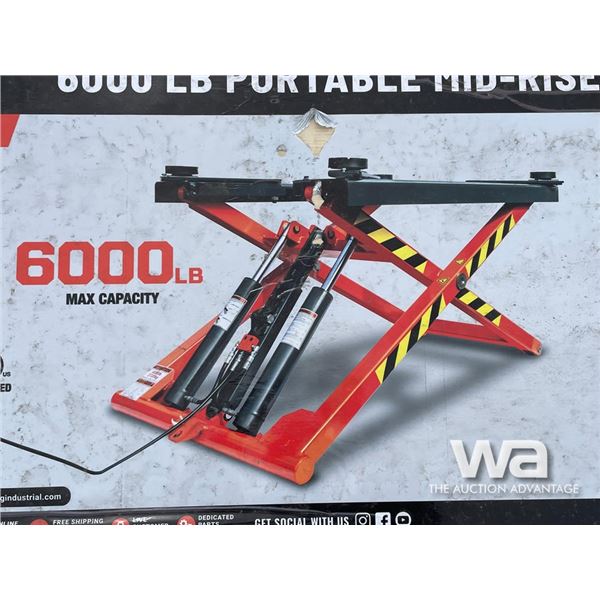 TMG 6,000-LB. PORTABLE SCISSOR LIFT