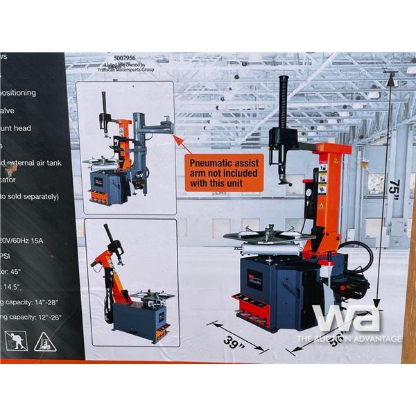 TMG TIRE CHANGER W/ BEAD BLASTER SYSTEM
