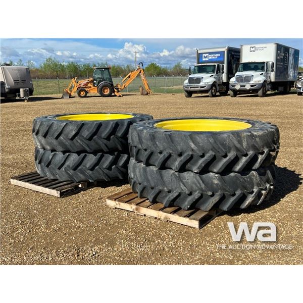 (4) 480/80R50 DUAL TIRES & RIMS