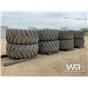 Image 4 : (8) 800/70R38 TIRES & RIMS