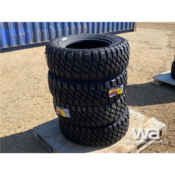 (4) LT265/70R17 GRIZZLY TIRES