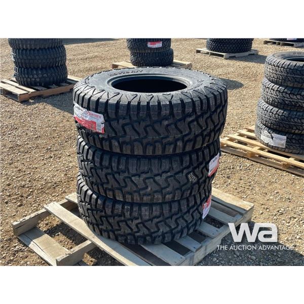 (3) HAIDA 35X12.50R17LT HD878 R/T TIRES