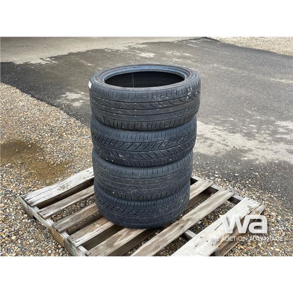 (4) BRIDGESTONE 205/45RF17 TIRES