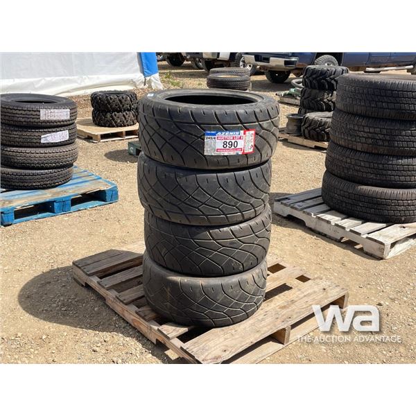 (4) 245/45ZR17 FALKEN TIRES