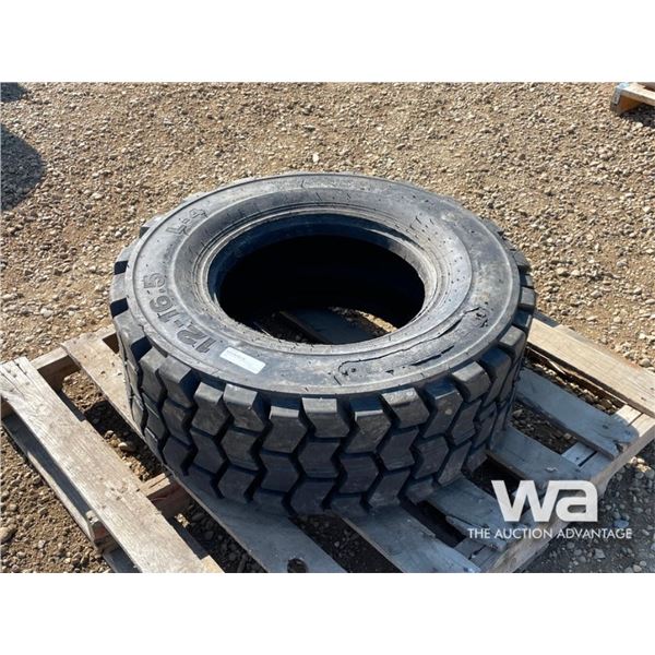 (1) NEWMASTER SS 12-16.5 L-4 12 PR SKIDSTEER TIRE