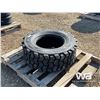 Image 4 : (1) NEWMASTER SS 12-16.5 L-4 12 PR SKIDSTEER TIRE