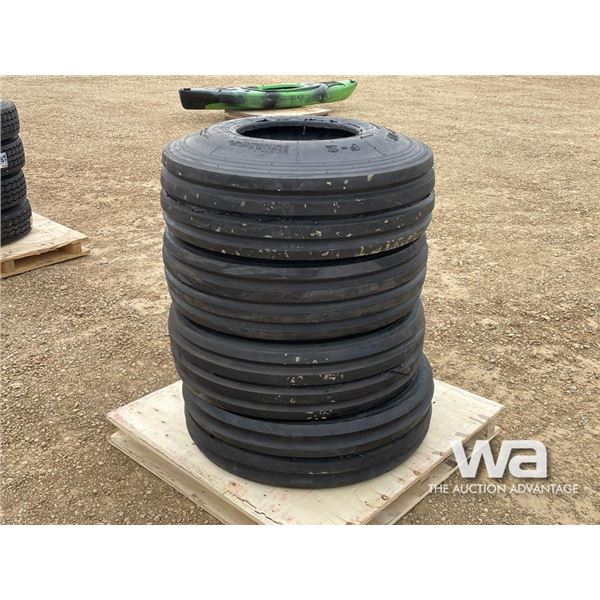 (4) 11.00-16 MARCHER TIRES