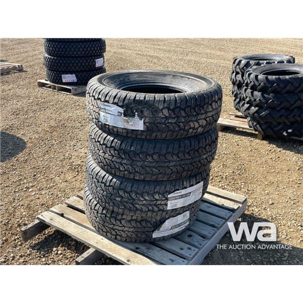 (4) POWERTRAC LT265/75R16 POWERLANDER A/T TIRES