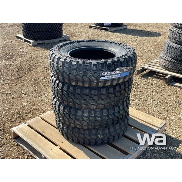 (4) LAKESEA 225/75R16 CROCODILE M/T TIRES