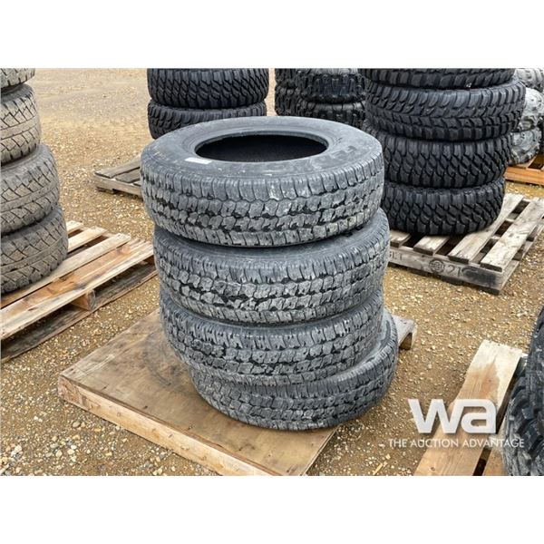 (4) FEDERAL MS351 A/T LT225/75R16 TIRES