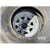 Image 12 : (6) ST225/75R15 TIRES AND RIMS