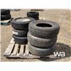 Image 3 : (6) ST225/75R15 TIRES AND RIMS