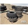 Image 4 : (6) 26X11R12 ITP TIRES AND (1) 4 BOLT RIM