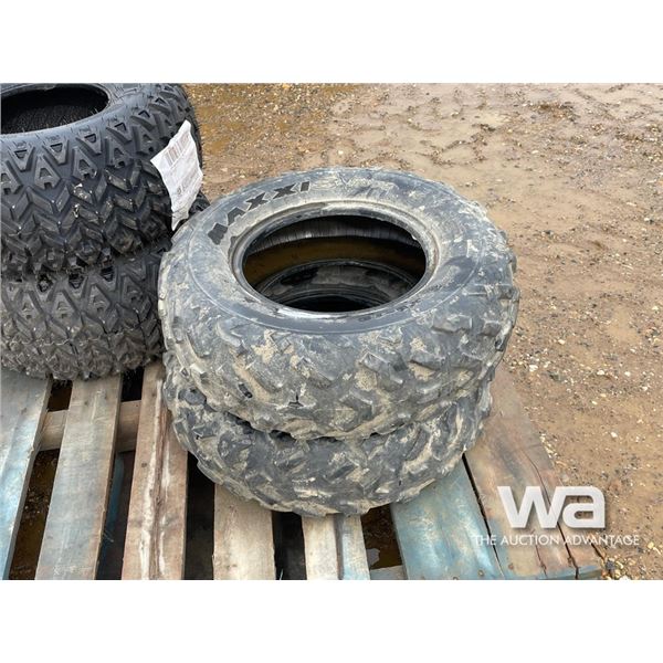 (2) MAXIS AT25X8-12  TIRES