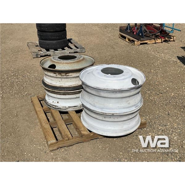 (4) 11R24.5 RIMS
