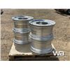 Image 3 : (4)  ALUMINUM TRUCK RIMS