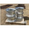 Image 4 : (4)  ALUMINUM TRUCK RIMS