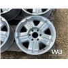 Image 5 : (4) 6-BOLT ALUMINUM RIMS