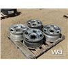Image 4 : (4) 8 BOLT RIMS