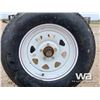 Image 7 : (2) ST205/75D15  TIRES & RIMS